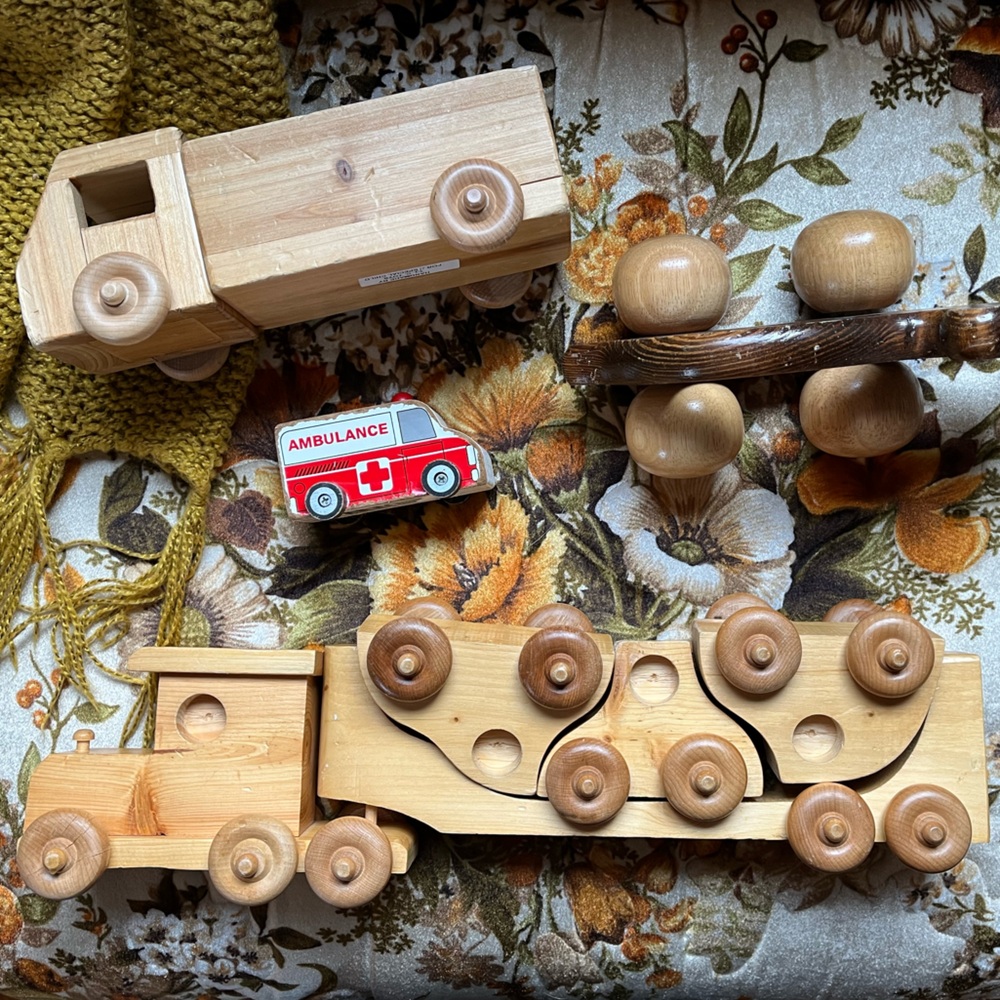 Handmade Wooden Car Collection